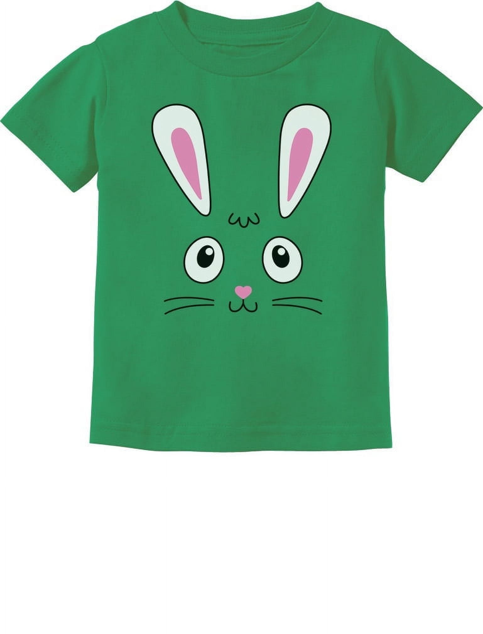 Tstars Boys Unisex Easter Holiday Shirts Little Easter Bunny Face Tee ...