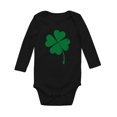 thumbnail image 1 of Tstars Boys Unisex Faded Shamrock Green Clover St Patricks Day Irish St Patricks Day Shirts Gift for Boys Irish Shirt Pride Proud Irish Baby Long Sleeve Bodysuit, 1 of 6