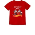 thumbnail image 1 of Tstars Boys Unisex Gift for Birthday Boy Racing Car Racer Boy Birthday Gift for Boys Birthday Party B Day Toddler Kids T Shirt, 1 of 6