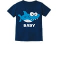 thumbnail image 1 of Tstars Boys Unisex Gift for Son Daughter Grandson Granddaughter Shark Outfit for Baby Family Birthday Party Gift Infant Kids T Shirt, 1 of 6