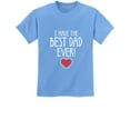 thumbnail image 1 of Tstars Boys Unisex Gifts for Dad Father's Day Shirts I Have the Best Dad Ever Tee Gift for Father from Son Daughter Cool Best Gift for Dad Kids T Shirt, 1 of 8
