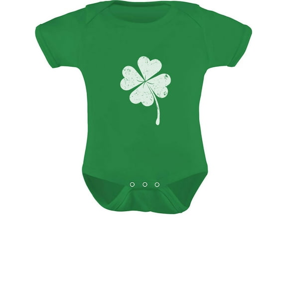Tstars Boys Unisex Gifts for Irish St Patricks Irish Shamrock St Patricks Day Cute Faded Clover St Patricks Day Shirts Gift for Boys Irish Shirt Pride Proud Irish Baby Bodysuit
