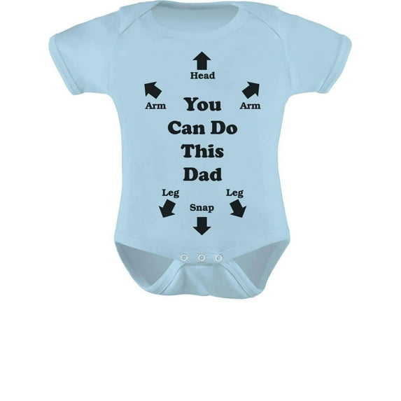 Tstars Boys Unisex Gifts for Dad - Father's Day Funny Newborn Outfit - New Dad Gifts - Infant Baby Boy Girl Bodysuit Pants Set - Perfect for Baby Showers, and Special Occasions - Premium Quality
