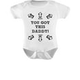 thumbnail image 1 of Tstars Boys Unisex Gifts for Dad Father's Day Shirts You Got This Daddy Funny Humor New Dad Gift Cute Best Gift for Dad Cool Baby Bodysuit, 1 of 7