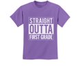 thumbnail image 1 of Tstars Boys Unisex Graduation T Shirts for Kids Straight Outta 1st Grade Shirt First Grade Graduation Funny Graduation Shirts Youth Kids T Shirt, 1 of 6