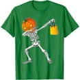 thumbnail image 1 of Tstars Boys Unisex Halloween Party Shirt Kids Birthday Halloween Dab Jack O' Lantern Dabbing Pumpkin Skeleton Birthday Party Gift Day of the Dead Spooky Trick or Treat Funny Gifts Youth Kids T Shirt, 1 of 7
