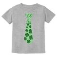 thumbnail image 1 of Tstars Boys Unisex Irish Clover Tie St Patricks Day Shamrock Cool Kids St Patricks Day Shirts Gift for Boys Irish Shirt Pride Proud Irish Youth Kids T Shirt, 1 of 7
