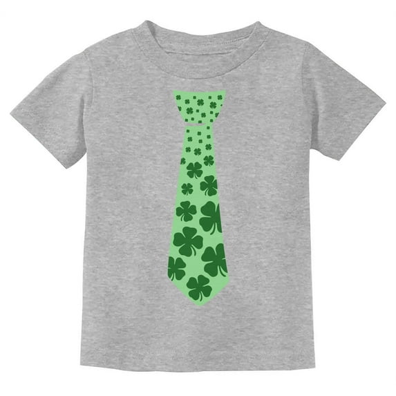 Tstars Boys Unisex Irish Clover Tie St Patricks Day Shamrock Cool Kids St Patricks Day Shirts Gift for Boys Irish Shirt Pride Proud Irish Youth Kids T Shirt