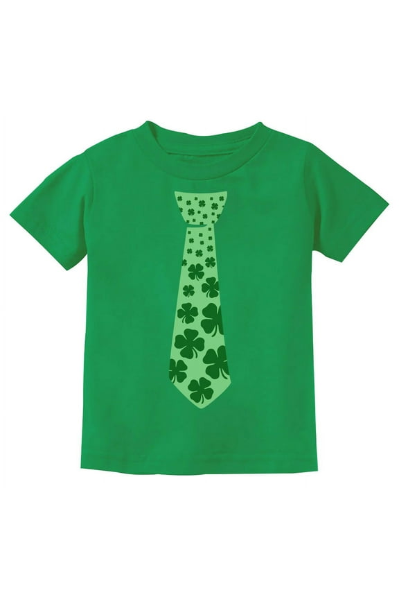 Boys Unisex Irish Clover Tie St Patricks Day Shamrock Cool Kids St Patricks Day Shirts Gift for Boys Irish Shirt Pride Proud Irish Youth Kids T Shirt