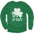 thumbnail image 1 of Tstars Boys Unisex Irish Shamrock Gifts for Irish Kids St Patricks Day Clover Shirts Gift for Boys Irish Shirt Pride Proud Irish Long Sleeve Kids Graphic T Shirt, 1 of 6