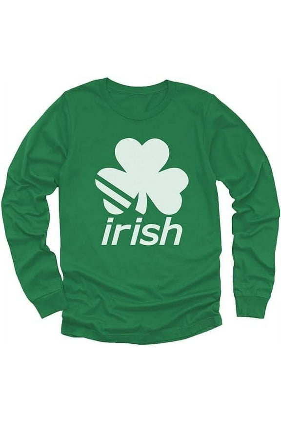 Boys Unisex Irish Shamrock Gifts for Irish Kids St Patricks Day Clover Shirts Gift for Boys Irish Shirt Pride Proud Irish Long Sleeve Kids Graphic T Shirt
