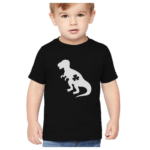 Tstars Boys Unisex Irish T Rex Dinosaur Clover Gift for St Patricks Day Gift Kids St Patricks Day Cute Shirts Gift for Boys Irish Shirt Pride Proud Irish Toddler-Infant Kids T Shirt
