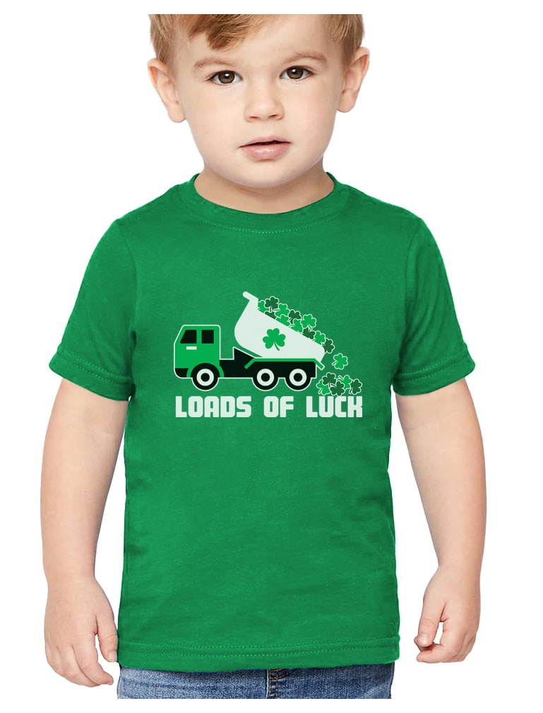 Shamrock Saurus Youth Baseball Jersey for Irish Son and Daughter