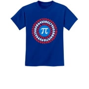 Tstars Boys Unisex Pi Day 3.14 Day Superhero Captain Pi Gift Pi Day T-Shirt Math Shirts Mathematics Geek Funny Humor Youth Kids T-Shirt
