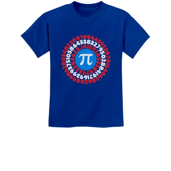 Tstars Boys Unisex Pi Day 3.14 Day Superhero Captain Pi Gift Pi Day T-Shirt Math Shirts Mathematics Geek Funny Humor Youth Kids T-Shirt
