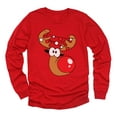 thumbnail image 1 of Tstars Boys Unisex Christmas Gift Reindeer Youth Kids Birthday Party Gift Long Sleeve T Shirt, 1 of 7