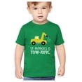 thumbnail image 1 of Tstars Boys Unisex St Patricks Day Gift Clover Tractor Kids St Patricks Day Shamrock Shirts Gift for Boys Irish Shirt Pride Proud Irish Toddler Kids Graphic T Shirt, 1 of 5