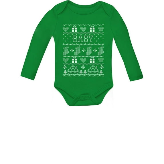 Tstars Unisex Baby Ugly Christmas Bodysuit – Funny Holiday Xmas Christmas Gifts For Boys