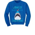 thumbnail image 1 of Tstars Boys Unisex Ugly Christmas Sweater Jawlly Christmas Shark Kids Christmas Gift Funny Humor Holiday Shirts Xmas Party Christmas Gifts for Boy Toddler Kids Sweatshirt Ugly Xmas Sweater, 1 of 6