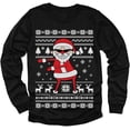 thumbnail image 1 of Tstars Toddler Boys Ugly Christmas Sweater Santa Claus, Long Sleeve TShirt, 1 of 6