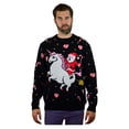 thumbnail image 1 of Tstars Boys Unisex Ugly Christmas Sweater Santa Riding Unicorn Kids Christmas Gift Funny Humor Holiday Shirts Xmas Party Christmas Gifts for Boy Ugly Xmas Sweater, 1 of 7