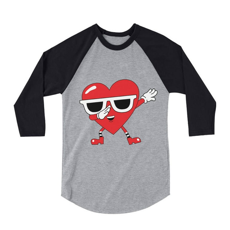Dabbing Heart Boy Valentine Dab Love Valentines Day Boys T-Shirt Dabbing Heart Boy Valentine Dab Love Valentines Day Boys T-Shirt