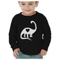 thumbnail image 1 of Tstars Boys Unisex Valentine's Day Shirts for Kids Love Dinosaur Love Heart Valentine's Day Outfit Cute Gift Idea for Boy Toddler Kids Long Sleeve T Shirt, 1 of 7