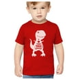 thumbnail image 1 of Tstars Boys Unisex Valentine's Day Shirts for Kids Love Valentine's Day Outfit I Love You This Much T Rex Gift Idea for Boy Toddler Kids Birthday Gift T Shirt, 1 of 7