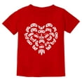 thumbnail image 1 of Tstars Boys Unisex Valentine's Day Shirts for Kids Love Funny Humor Shirt for Video Gamer Gift Idea for Boy Youth Kids T Shirt, 1 of 7