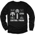 thumbnail image 1 of Tstars Boys Unisex Video Game Gift for Gamer Shirt Video Game Control Freak Cool Funny Humor Nerdy Geek Gaming Birthday Gift for Son Youth Kids Long Sleeve T Shirt, 1 of 6