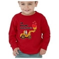thumbnail image 1 of Tstars Boys' Valentine's Day "I'm Digging You" Long Sleeve Shirt – Fun Construction-Themed Gift for Kids, 1 of 7