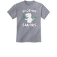 thumbnail image 1 of Tstars "Brother Saurus" Tee for Boys: Perfect T-Rex Themed Big Brother Shirt - Unique Father's Day & Birthday Gift, Ideal Pregnancy Announcement Apparel, 1 of 7