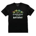 thumbnail image 1 of Tstars Cowabunga Its My Birthday Shirt TMNT Mutant Ninja for Boys Youth Kids T-Shirt X-Large Black, 1 of 2