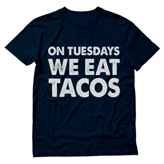 Tstars - Fitness Taco Funny Gym Mexican Food T-Shirt Large Navy