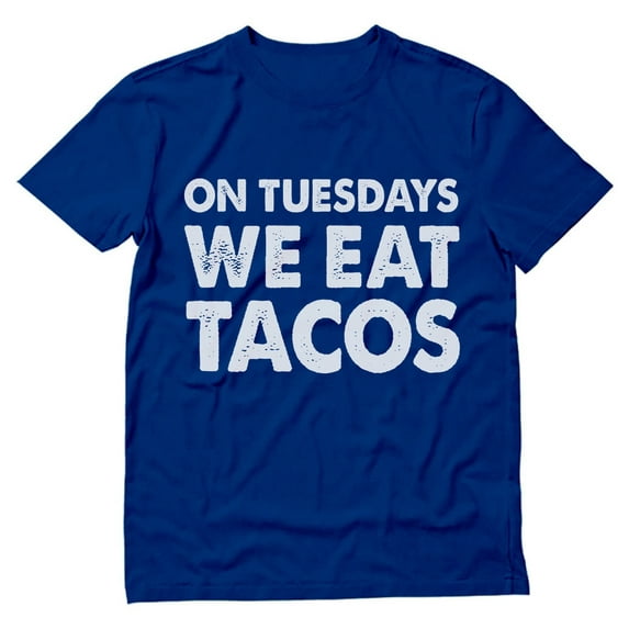 Tstars - Fitness Taco Funny Gym Mexican Food T-Shirt XXXXX-Large Blue