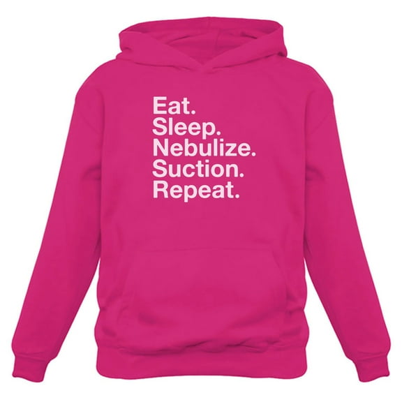 Tstars Funny Gift Nebulize Respiratory Therapist Women Hoodie