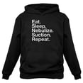 thumbnail image 1 of Tstars Funny Gift Nebulize Respiratory Therapist Women Hoodie, 1 of 4