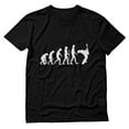 thumbnail image 1 of Tstars - Funny Musician Evolution of a Rock Guitarist Rocker T-Shirt X-Large Black, 1 of 4