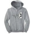 thumbnail image 1 of Tstars Game On Boys Gaming Hoodie - Cool Nerd Style Winter Wear - S, Gray, 1 of 4