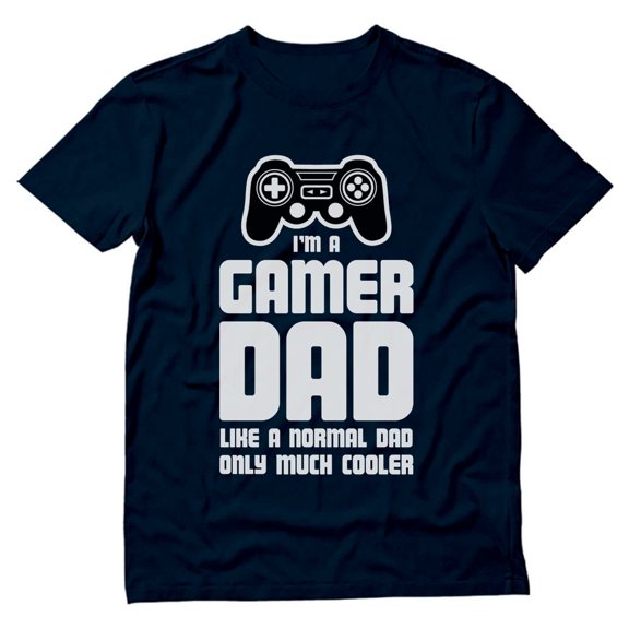 Tstars I'm a Gamer Dad Shirt - Funny Gifts for Gamers - Ideal for Father's Day, Birthdays, and Special Occasions - Unique and Comfortable Men's Gaming T-Shirt - Available in Various Colors and Sizes
