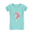 thumbnail image 1 of Tstars Girls 7th Birthday Gift Flamingo Shirt Birthday Gift for 7 Year Old Birthday Gift for Girls Birthday Gift for Seven Year Old Birthday Party B Day Girls Fitted Kids T Shirt, 1 of 3