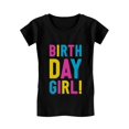 thumbnail image 1 of Tstars Girls' 90s Retro Birthday T-Shirt - Fun Graphic Tee - Youth Size S - Black, 1 of 6