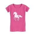thumbnail image 1 of Tstars Girls Horse Gifts for Horse Lovers Love Horses Toddler Kids Horse Shirts Horse Clothes Birthday Horse Gifts for Girls Fitted T Shirt, 1 of 5