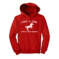 thumbnail image 1 of Tstars Girls' Horse Hoodie - Unique Gift for Horse-Loving Girls - Youth Hoodie - S, Red, 1 of 6