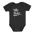 thumbnail image 1 of Tstars Girls Pregnancy Announcement Baby Shower Little Sister Baby Shower Gift for Baby Girl Birthday Gifts Cute Newborn Party Baby Bodysuit, 1 of 6
