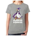 thumbnail image 1 of Tstars Honkus Ponkus Goose Shirt Funny Halloween Costume Witch Hat Women T-Shirt XX-Large Gray, 1 of 5