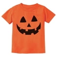 thumbnail image 1 of Tstars Jack O' Lantern Spooky Pumpkin Face Shirt - Kids Halloween Tee for Boys, Girls & Youth Large Orange, 1 of 8