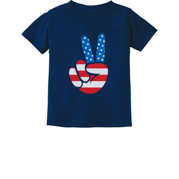 Tstars Kid's 4th of July T-Shirt - USA Dinosaur Patriotic Design - Unisex Independence Day Apparel - Unique Gift - American Flag Themed Toddler Tee - Durable & Comfortable - 3T Navy