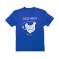 thumbnail image 1 of Tstars Kids' Guess What? Chicken Butt Graphic T-Shirt - Funny & Sarcastic Unisex Youth Tee - Ideal Humorous Gift - High-Quality Print - Comfortable 100% Cotton Apparel, 1 of 6