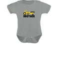 thumbnail image 1 of Tstars Lil Brother Baby Bodysuit - Tractor-Themed Newborn Outfit - Perfect Gift for Baby Showers - Baby Announcement Apparel - Adorable Party Attire for Little Brothers -Durable & Comfortable Bodysuit, 1 of 7